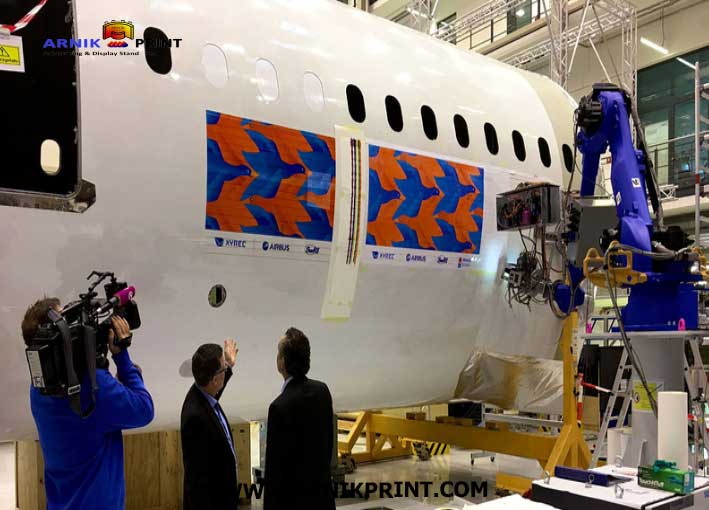 انواع چاپ برای بدنه هواپیما