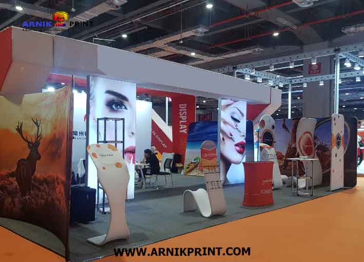 TYPES OF EXHIBITION STANDS AND LARG FORMAT PRINT