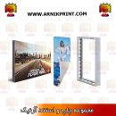 لایت باکس فریم لس پارچه ای