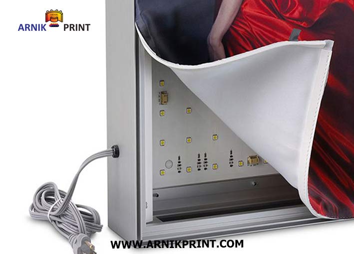 لایت-باکس-فریم-لس-پارچه-ای-5 فریم لس لایت باکس